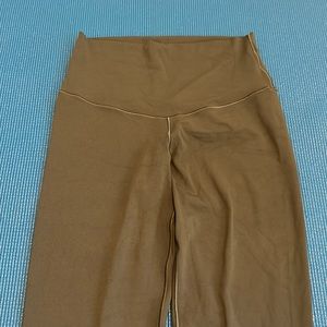 aerie real me leggings green 7/8